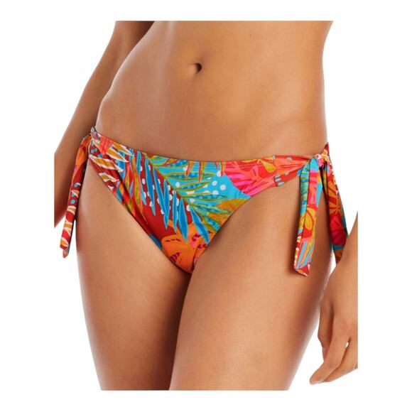 Bleu Rod Beattie NWT The Heat Is On Brief Tie Side Hipster Bikini Bottom Size 12 - Picture 1 of 13